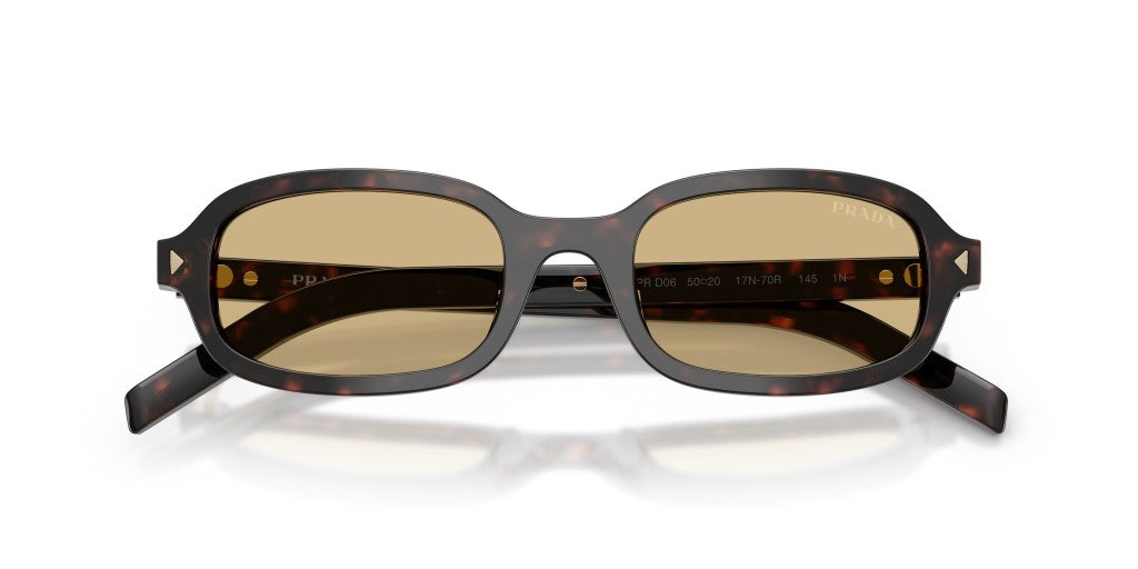 Prada D06S Kadın Güneş Gözlüğü PR D06S 17N70R Root Tortoise Light Brown 50 Ekartman