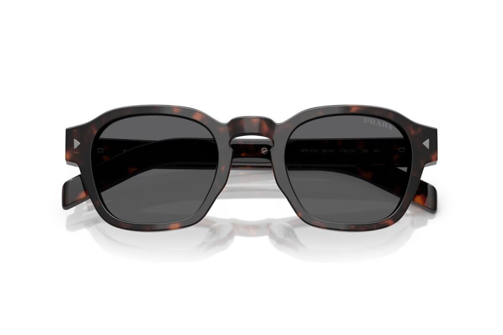 Prada Güneş Gözlüğü 0PR A16S 49 Ekartman 17N731 Tartaruga Radica Dark Grey