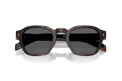 Prada Sunglasses 0PR A16S 49 Ekartman 17N731 Tartaruga Radica Dark Grey