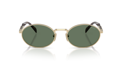 Prada PR 65ZS Kadın Güneş Gözlüğü ZVN70L Pale Gold Dark Green 55 Ekartman