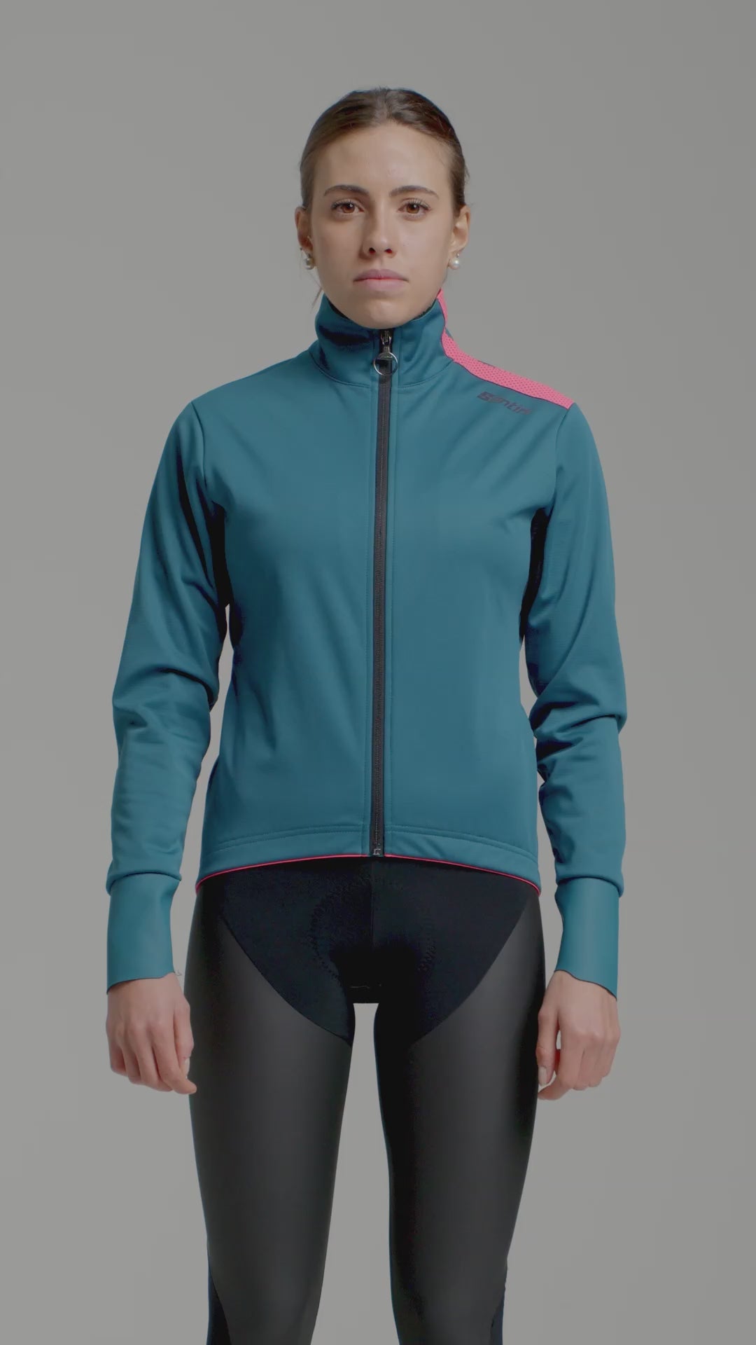 Santini VEGA EXTREME Kadın Kışlık Bisiklet Ceketi 2W51775VEGAX