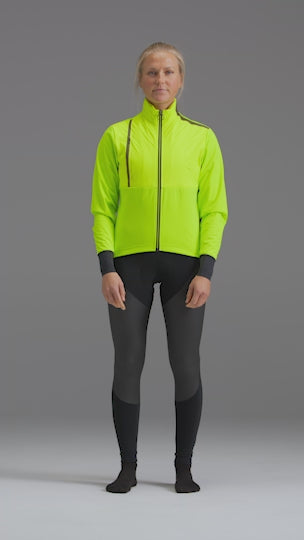 Santini VEGA ABSOLUTE Polartec Kadın Rüzgarlık Bisiklet Ceketi 3W51775VEGAABST