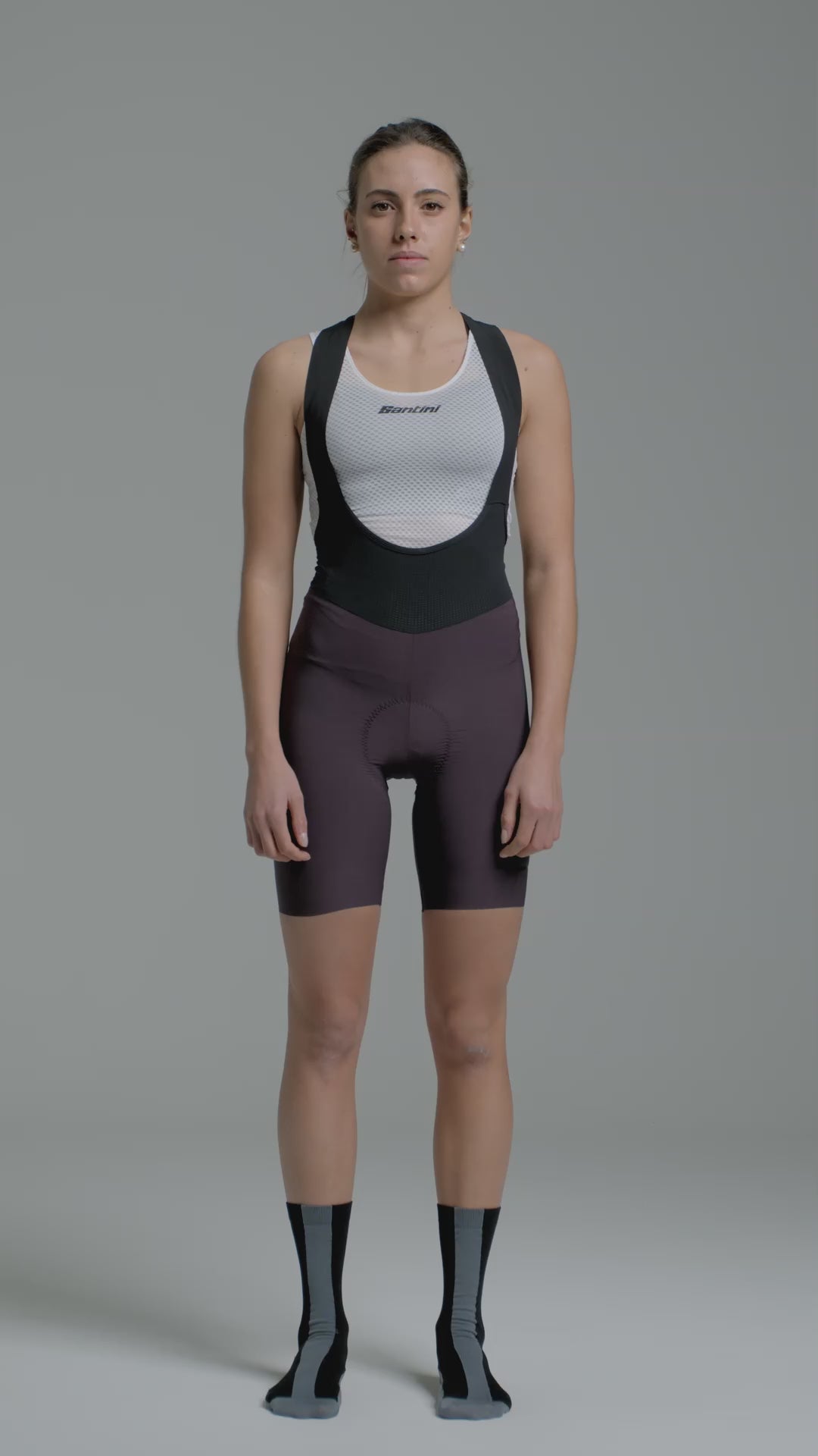 Santini REDUX ISTINTO Kadın Askılı Bisiklet Taytı Premium Kalite 2S1065C3WREDUXISTI