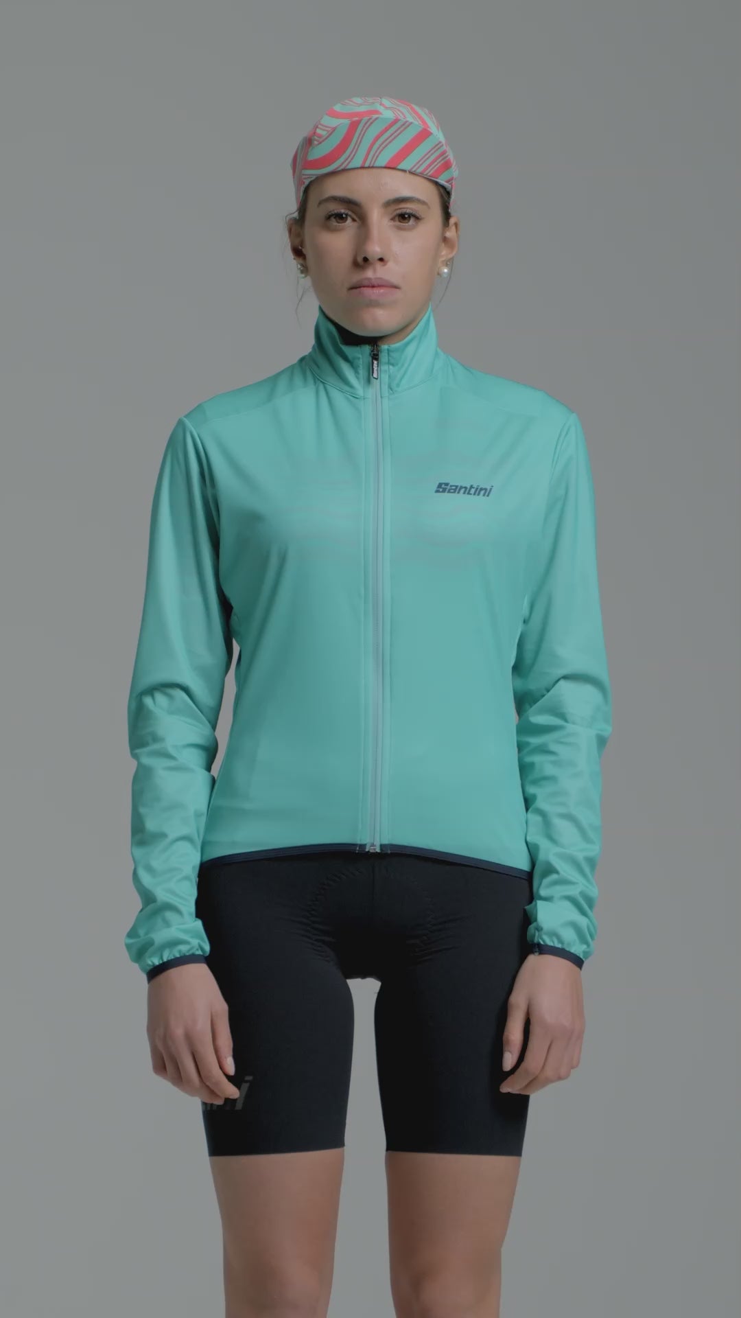 Santini Nebula Puro Kadın Yağmurluk Ceket 2W332L75NEBULPURO