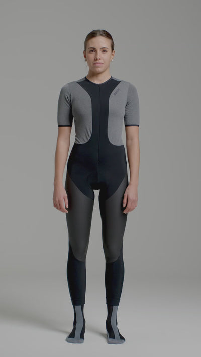 Santini VEGA GRIDO Kışlık Kadın Bisiklet Taytı 2W1182C3WVEGAXGRID