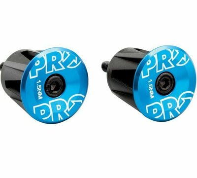 Pro EndPlug Handlebar Plug Blue Aluminum PRAC0058