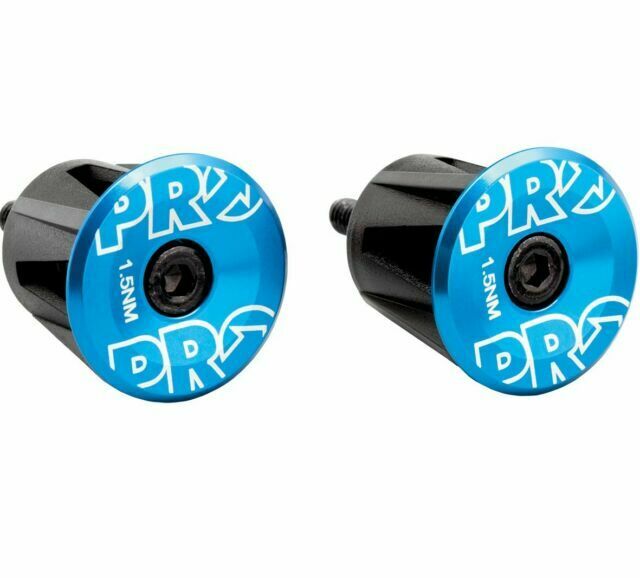 Pro EndPlug Handlebar Plug Blue Aluminum PRAC0058