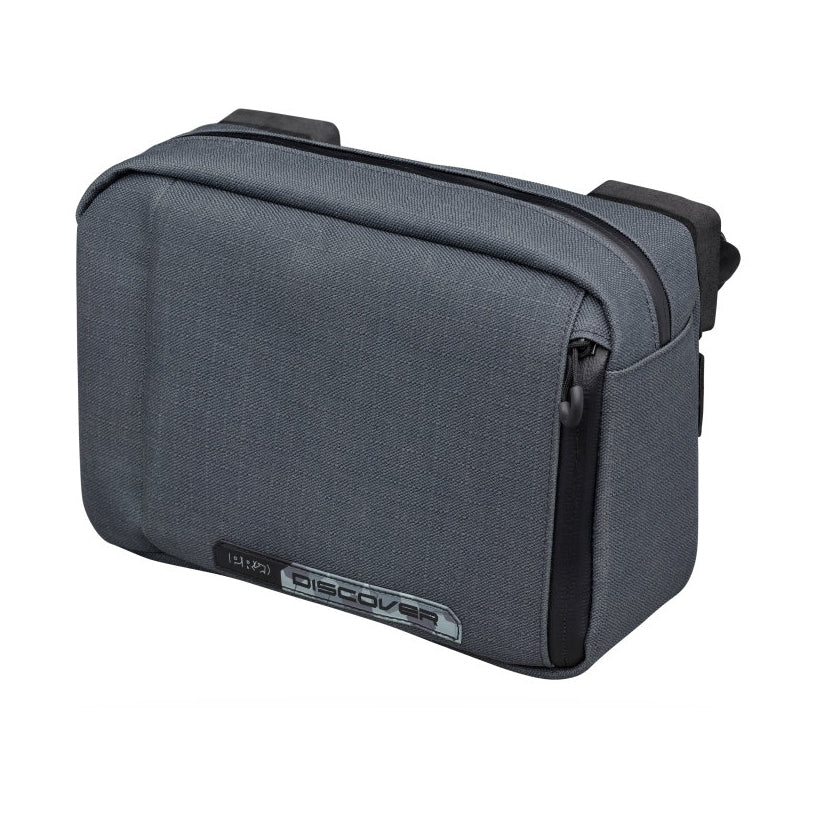 Pro Gravel Bicycle Handlebar Bag 2.5 Liter Waterproof Gray