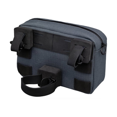 Pro Gravel Bicycle Handlebar Bag 2.5 Liter Waterproof Gray