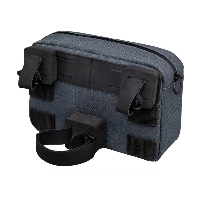 Pro Gravel Bicycle Handlebar Bag 2.5 Liter Waterproof Gray