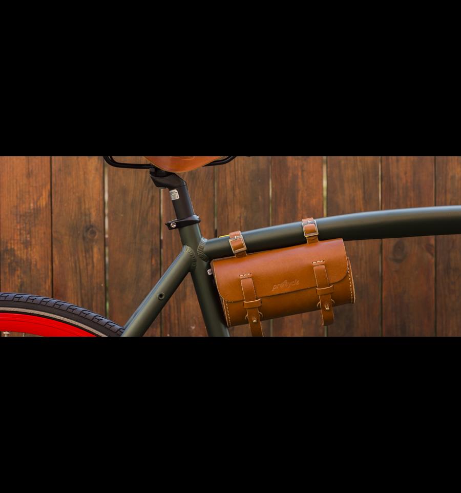 Procycle Saddle Bag Leather Brown 