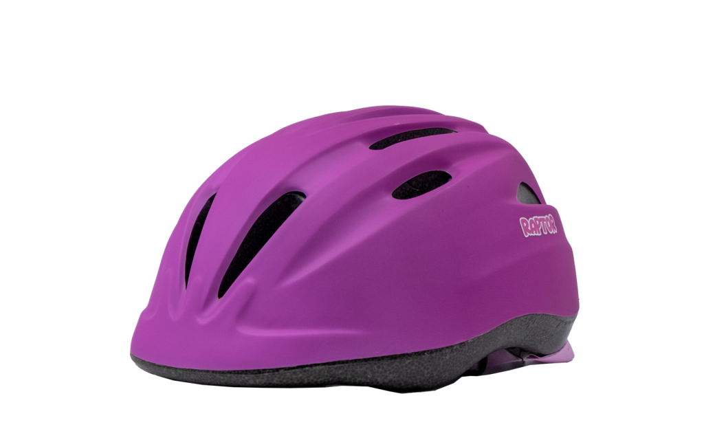 Raptor Flamingo Kids' Bicycle Helmet, Purple