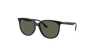 Ray-Ban 0RB4378 Sunglasses Black Dark Green