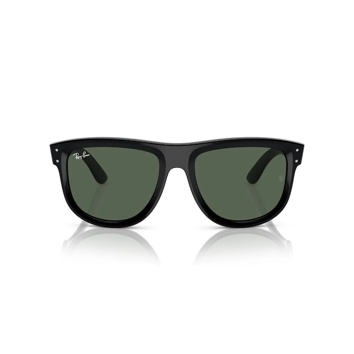 Солнцезащитные очки Ray-Ban Boyfriend Reverse RBR0501S 6677VR 56 оправа черный темно-зеленый