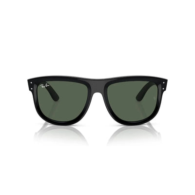 Солнцезащитные очки Ray-Ban Boyfriend Reverse RBR0501S 6677VR 56 оправа черный темно-зеленый