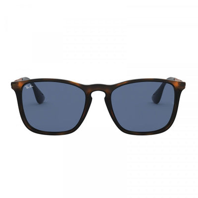 Ray-Ban Chris 0RB4187 Güneş Gözlüğü Havana Dark Blue