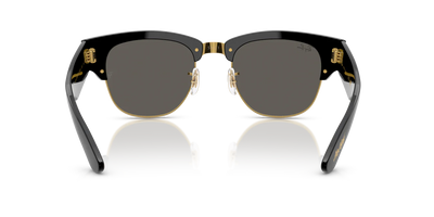 Солнцезащитные очки Ray-Ban Mega ClubMaster ASAP Rocky из специальной коллекции 0RB0316S, черные на золотом, темно-серые, размер 53, 6826J5