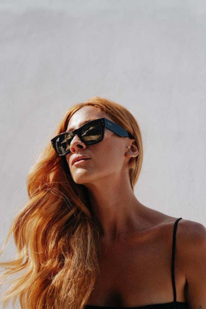 Ray-Ban Mega Wayfarer Güneş Gözlüğü RB0840S 901/31 51 Ekartman Black Green