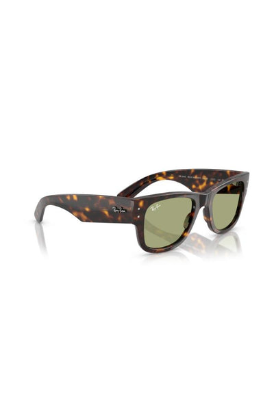 Солнцезащитные очки Ray-Ban Mega Wayfarer RB0840S 902/4E 51 размер Гавана бутылочно-зеленый