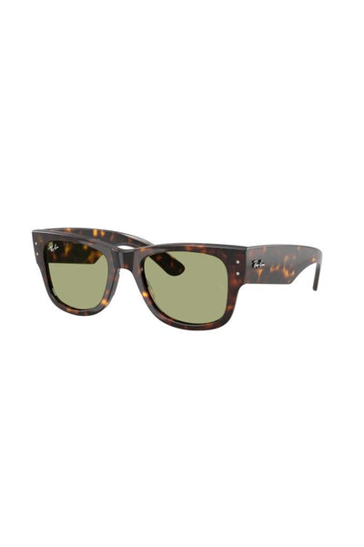 Солнцезащитные очки Ray-Ban Mega Wayfarer RB0840S 902/4E 51 размер Гавана бутылочно-зеленый