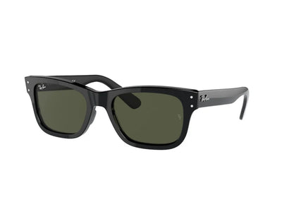 Ray-Ban MR Burbank Sunglasses RB2283 901/31 Black Green 52 Lens Width