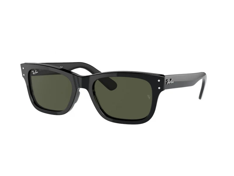 Ray-Ban MR Burbank Sunglasses RB2283 901/31 Black Green 52 Lens Width
