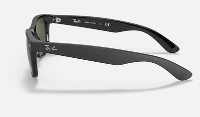 Солнцезащитные очки Ray-Ban New Wayfarer 0RB2132 646231 55 Ekartman Rubber Black on Black G-15 Green