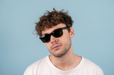 Солнцезащитные очки Ray-Ban New Wayfarer 0RB2132 646231 58 Ekartman Rubber Black On Black G-15 Green