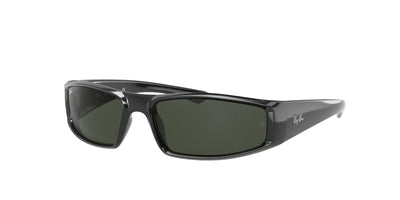 Ray-Ban RB4335 Güneş Gözlüğü 601/71 Black Dark Green 58 Ekartman