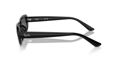 Ray-Ban RB4436D Sunglasses Black Dark Grey 667787 55 Lens Width 