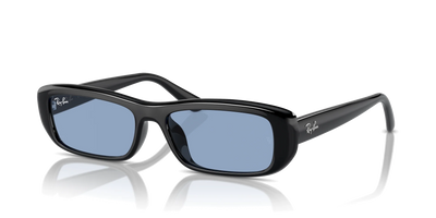 Ray-Ban RB4436D Sunglasses Black Light Blue 667772 55 Lens Width 