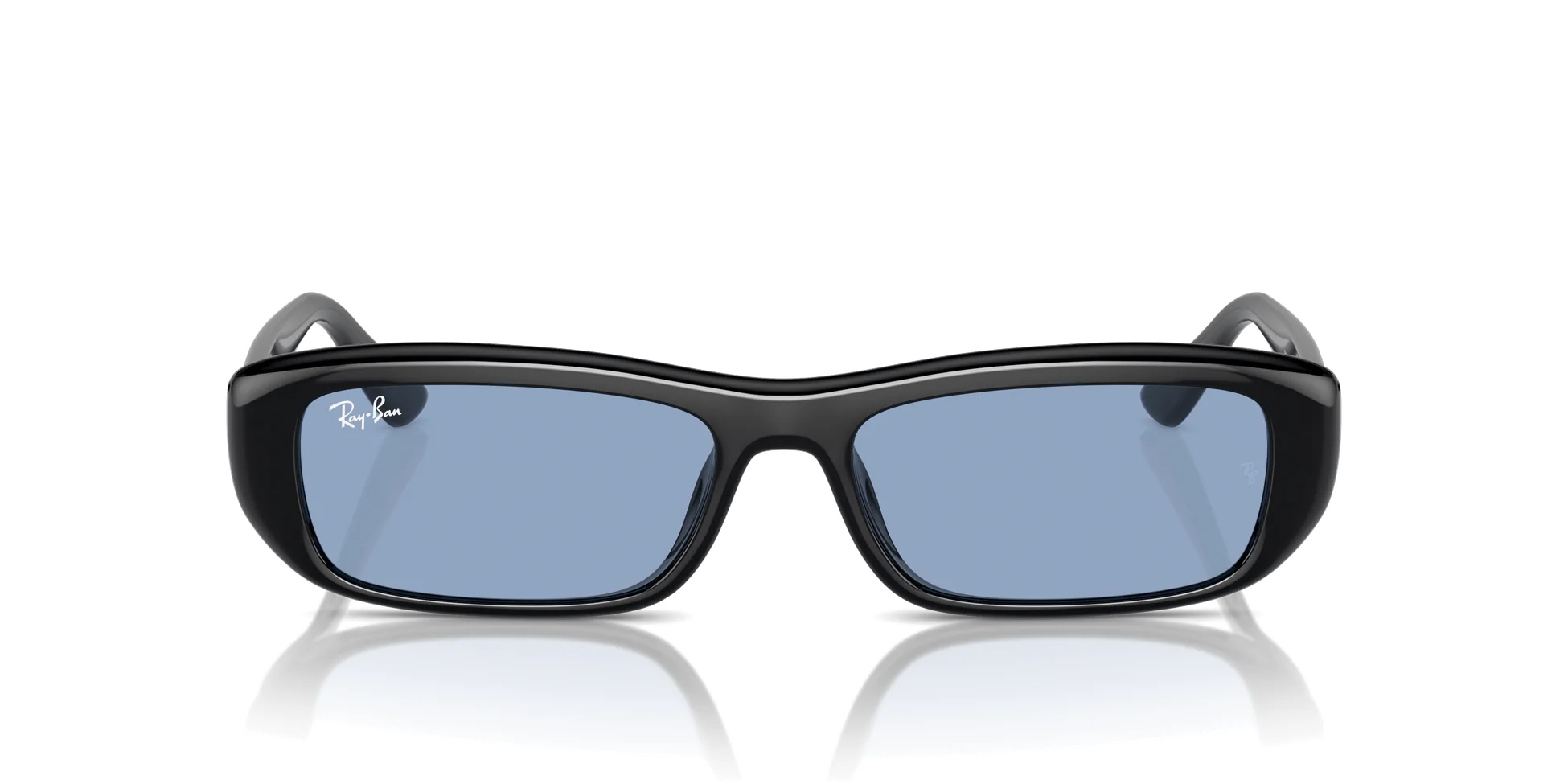 Ray-Ban RB4436D Sunglasses Black Light Blue 667772 55 Lens Width 