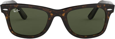 Солнцезащитные очки Ray-Ban Wayfarer 0RB2140 135931 Гавана Зеленые 50 Ekartman