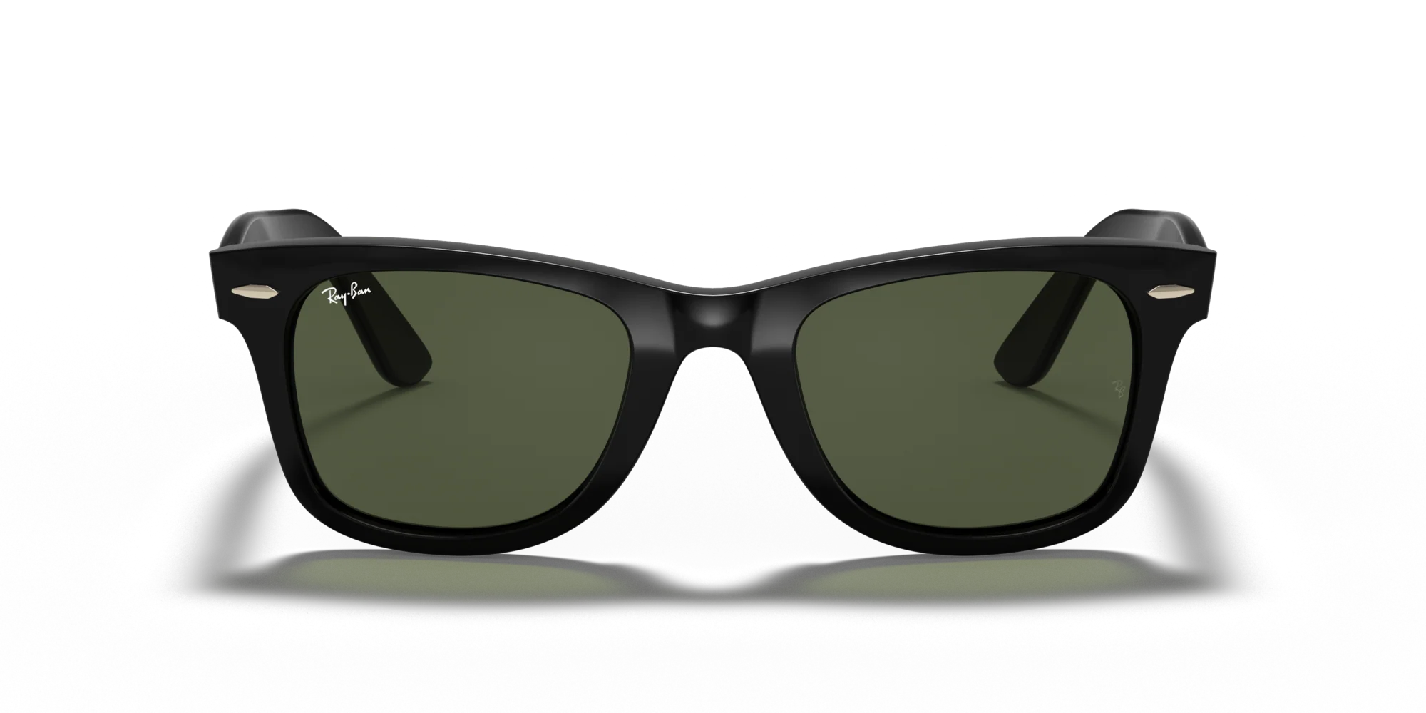 Ray-Ban Wayfarer Güneş Gözlüğü RB4340 601 Black G-15 Green 50 Ekartman