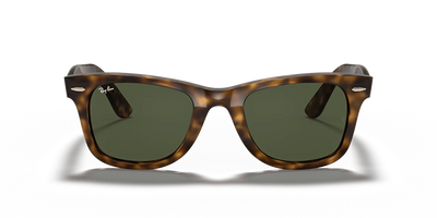 Ray-Ban Wayfarer Sunglasses RB4340 710 50 Ekartman Light Havana G-15 Green