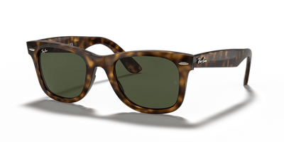 Ray-Ban Wayfarer Sunglasses RB4340 710 50 Ekartman Light Havana G-15 Green
