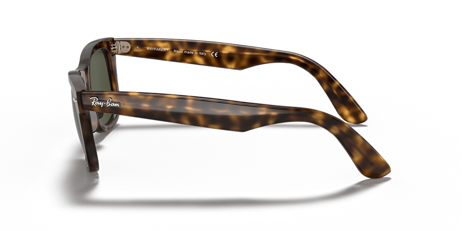 Ray-Ban Wayfarer Güneş Gözlüğü RB4340 710 50 Ekartman Light Havana G-15 Green