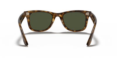 Ray-Ban Wayfarer Sunglasses RB4340 710 50 Ekartman Light Havana G-15 Green