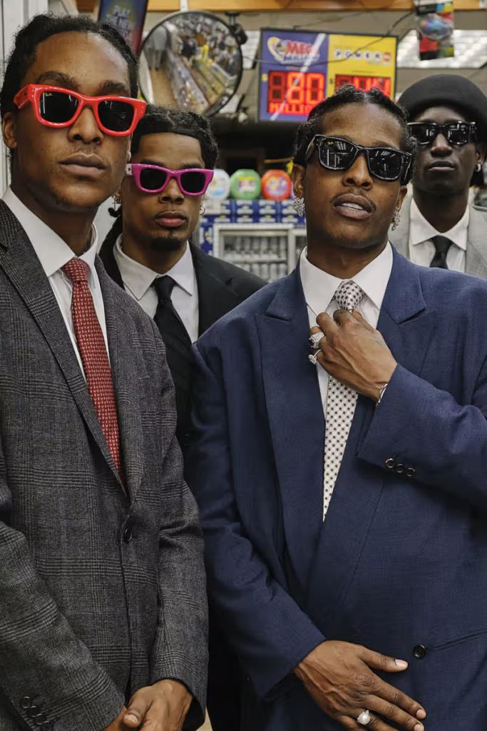 Ray-Ban Wayfarer Puffer A$AP ROCKY Özel Seri Güneş Gözlüğü RB4940 601/87 Black Ultra Black 47 Ekartman