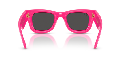 Ray-Ban Wayfarer Puffer A$AP ROCKY Special Edition Sunglasses RB4940 683287 Fuchsia Ultra Black Size 47 