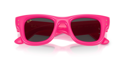 Ray-Ban Wayfarer Puffer A$AP ROCKY Special Edition Sunglasses RB4940 683287 Fuchsia Ultra Black Size 47 