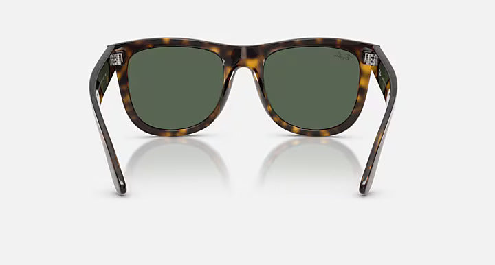 Ray-Ban Wayfarer Reverse Güneş Gözlüğü 0RBR0502S 6790VR Dark Havana Dark Green