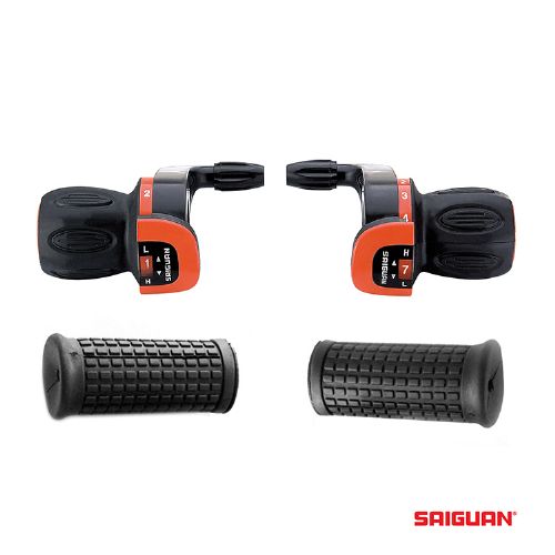 Комплект рычагов переключения передач Saiguan, правый и левый, 3x7, VTS-109