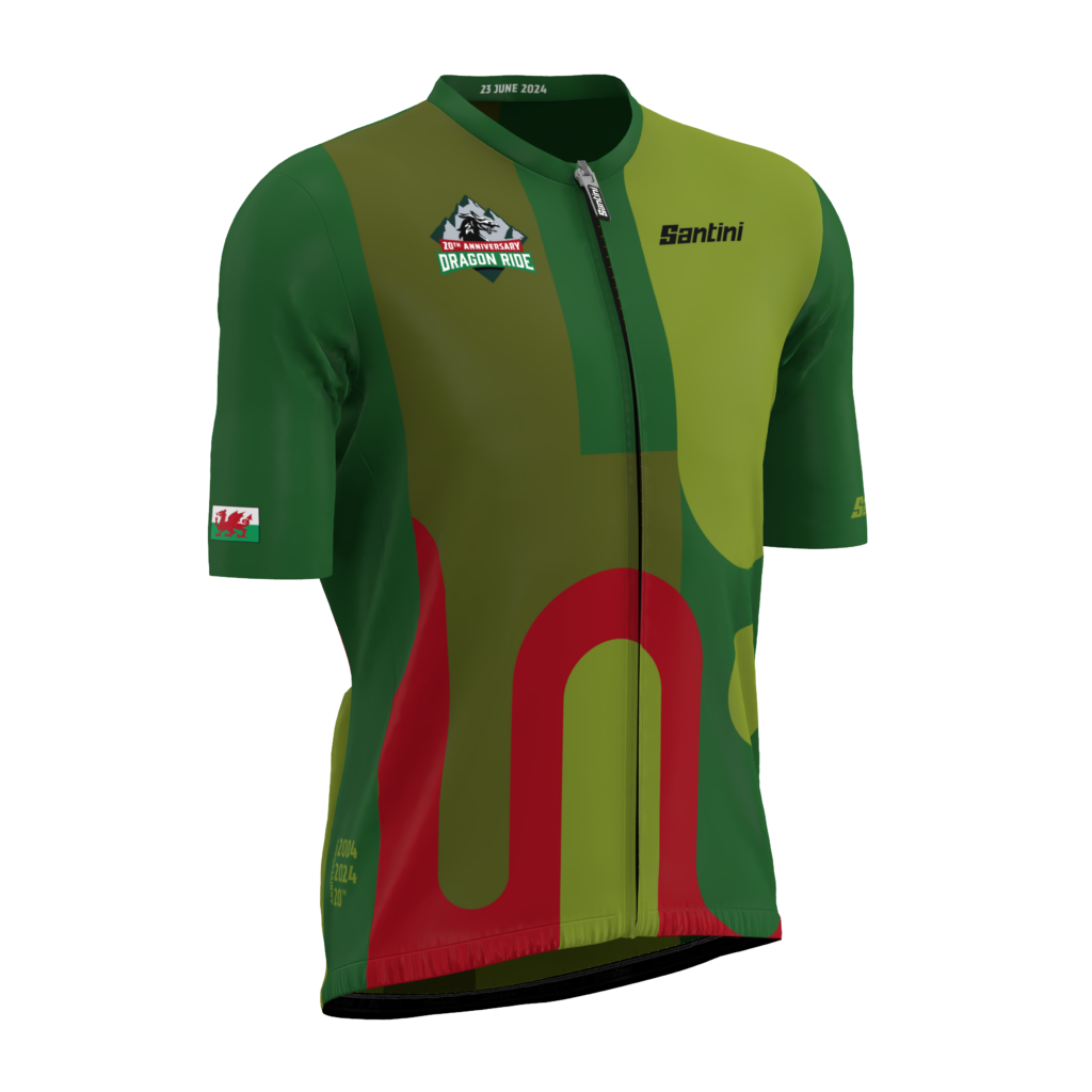 Santini 20ᵗʰ Anniversary Dragon Ride Bisiklet Forması GF94075C24DRA