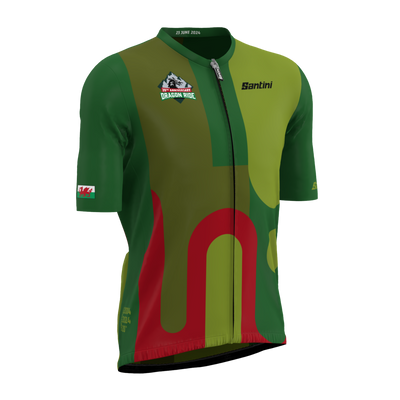 Santini 20ᵗʰ Anniversary Dragon Ride Bisiklet Forması GF94075C24DRA