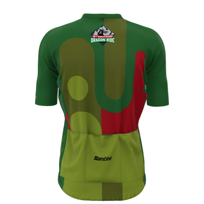 Santini 20ᵗʰ Anniversary Dragon Ride Bisiklet Forması GF94075C24DRA