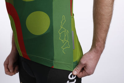 Santini 20ᵗʰ Anniversary Dragon Ride Bisiklet Forması GF94075C24DRA