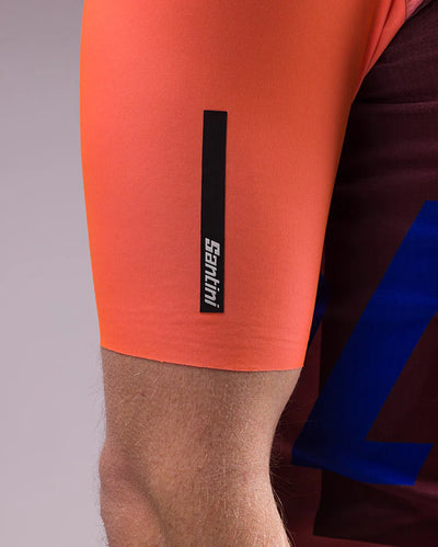 Santini 3S Karma Logo SS Bisiklet Forması 3S94075CKARMALOGO Fluo Orange