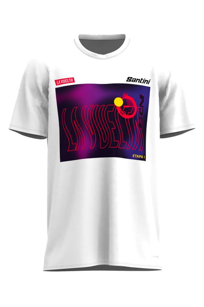 Santini BARCELONA La Vuelta Özel Seri Tişört RE499COTLV23BCN
