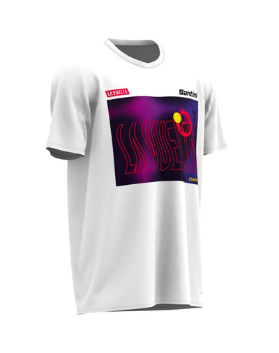 Santini BARCELONA La Vuelta Özel Seri Tişört RE499COTLV23BCN